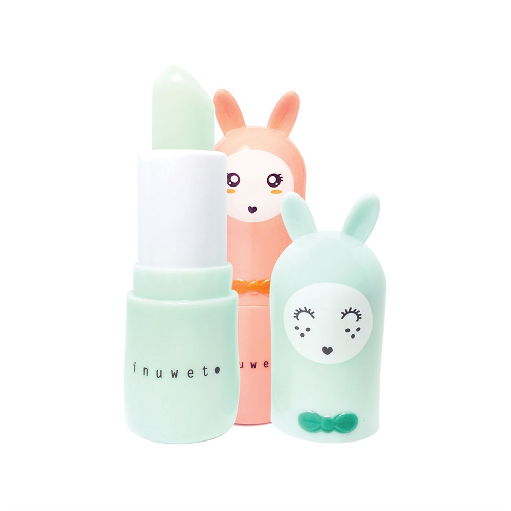 Inuwet Bunny Lipbalm Green Apple Aqua