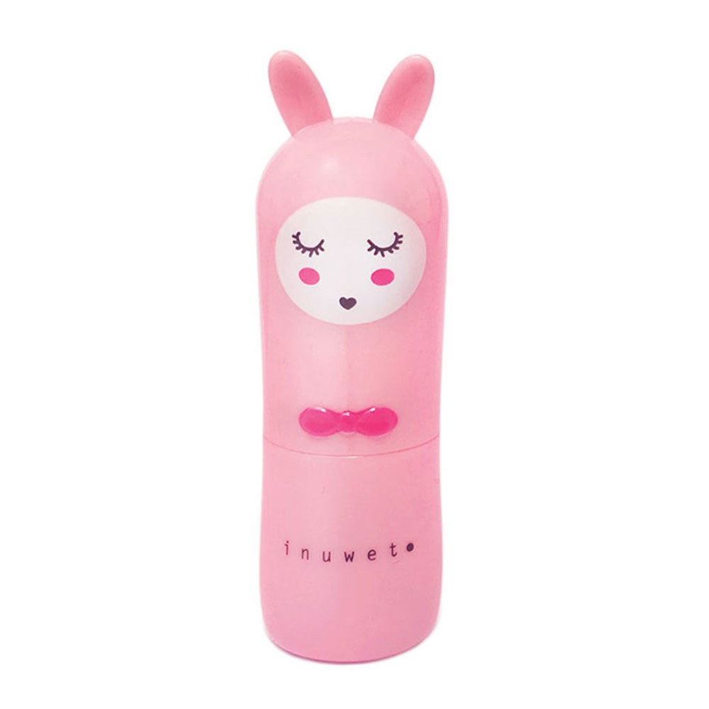 Inuwet Bunny Lipbalm Strawberry Pink