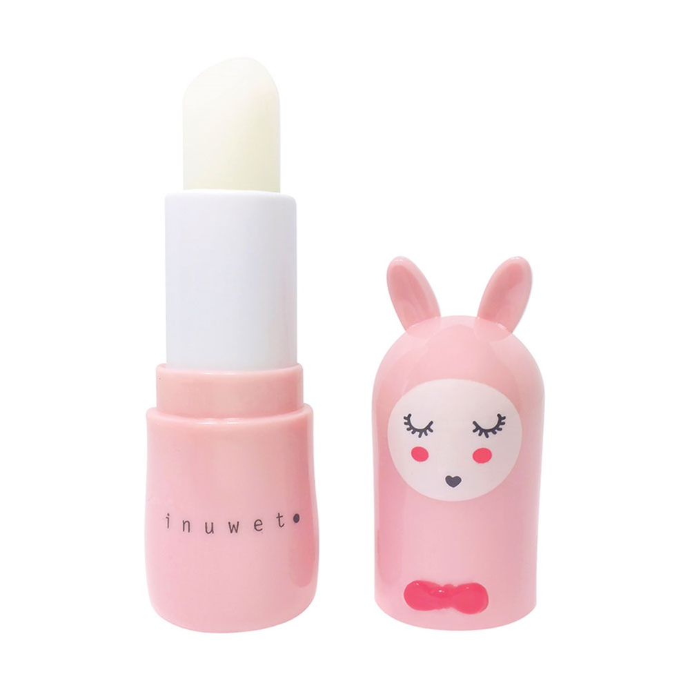 Inuwet Bunny Lipbalm Strawberry Pink
