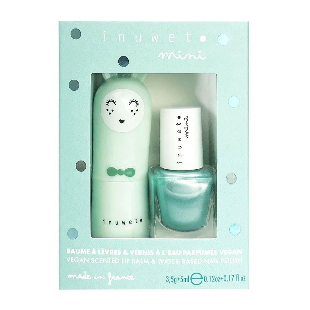 Inuwet Duo Aqua Lipbalm ve Kokulu Oje Seti