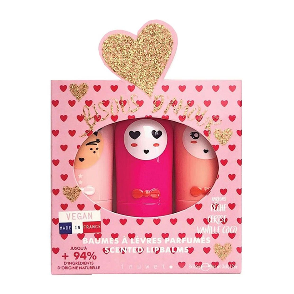 Inuwet Gift Set 3'lü Lipbalm