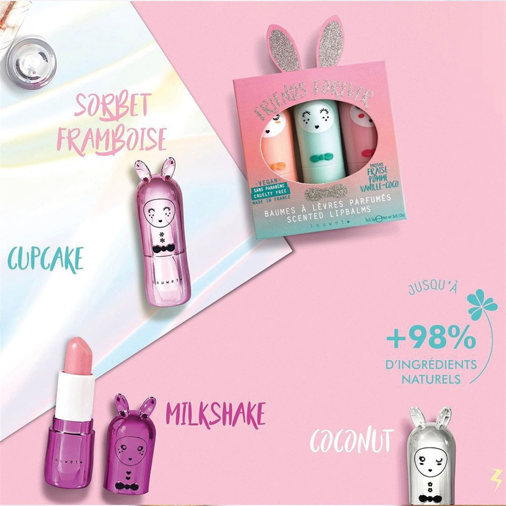 Inuwet Lipbalm Metal Silver