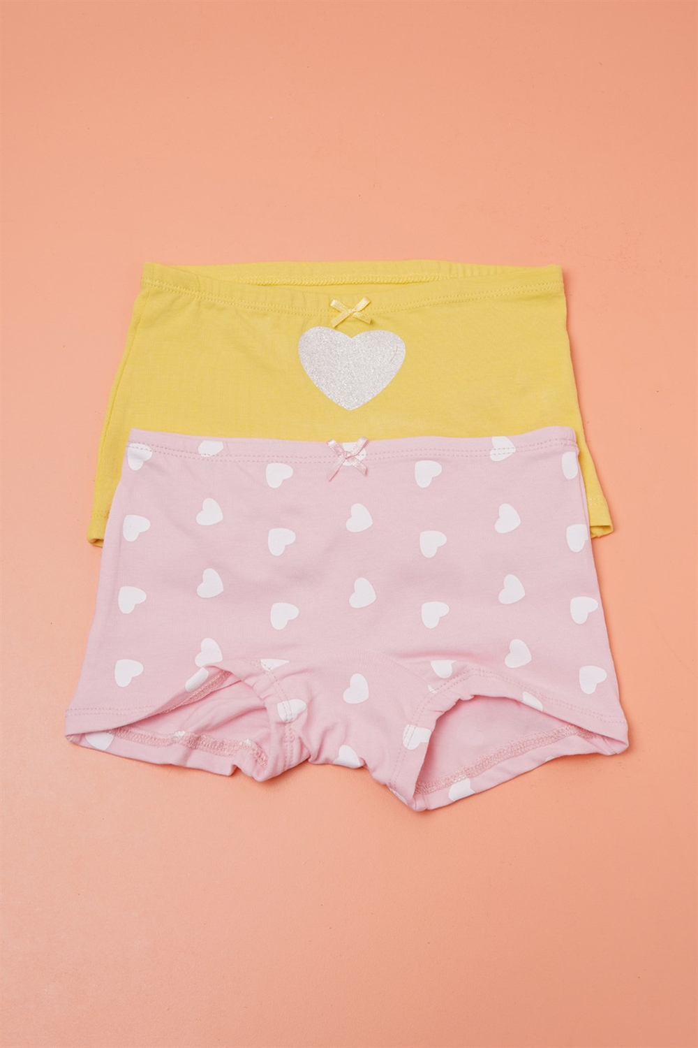 KATIA & BONY 2'Lİ HEART KIZ BOXER