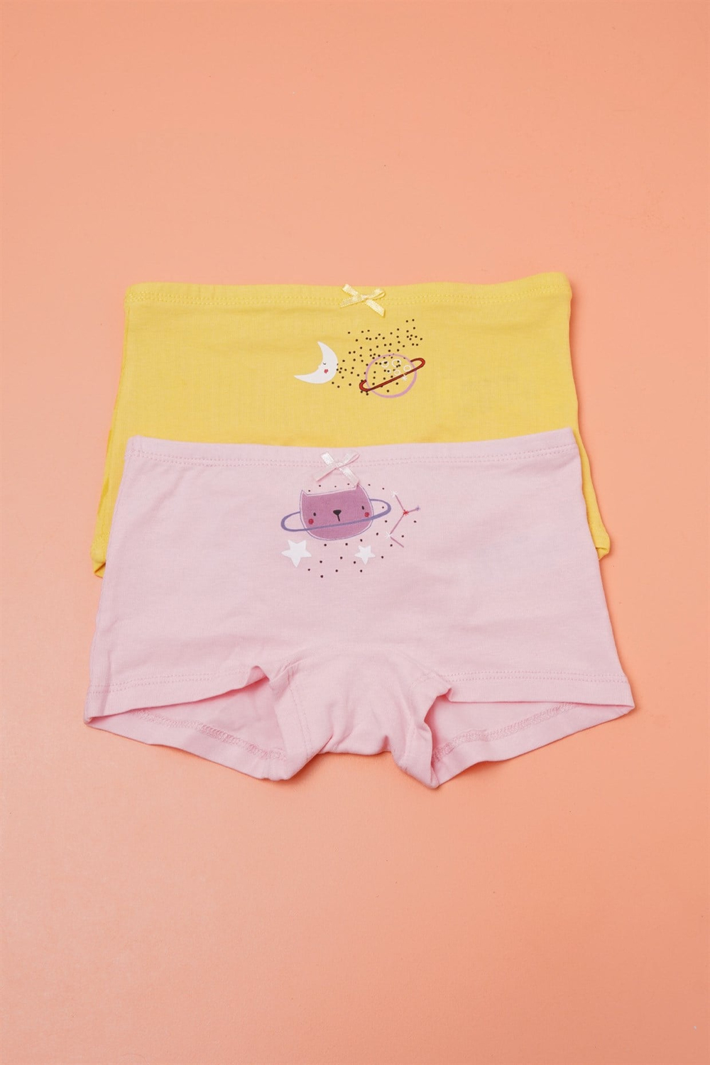 KATIA & BONY 2'Lİ MOON KIZ BOXER