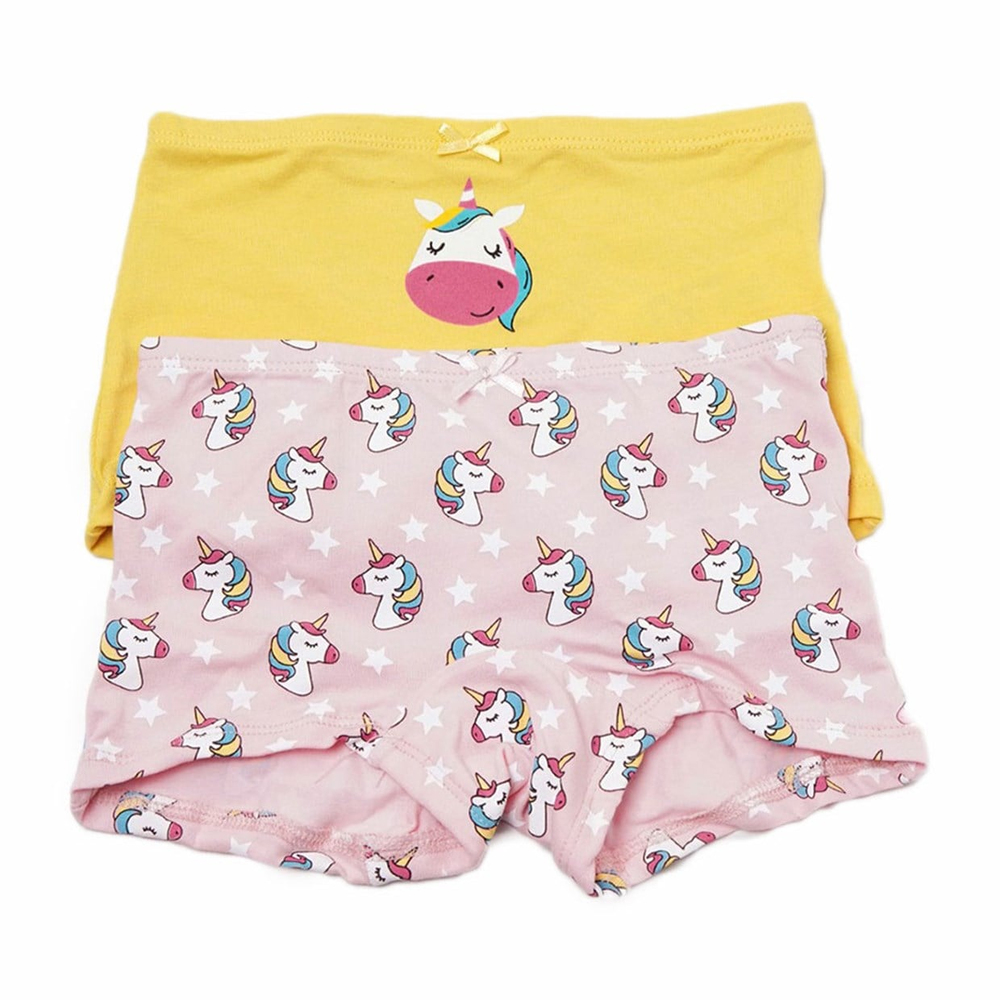 Katia & Bony 2'li Sarı Unicorn Kız Boxer