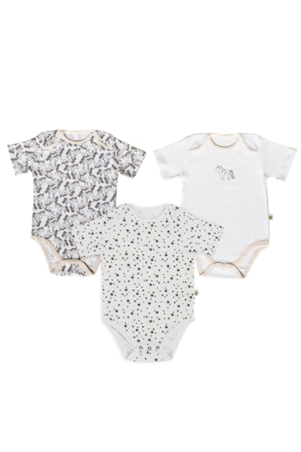 KATIA & BONY 3'LÜ BEBEK BODY SETİ - UNICORN