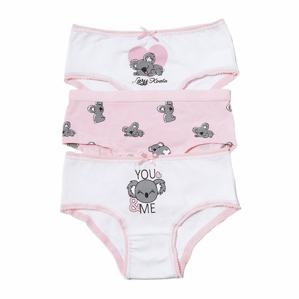 Katia & Bony 3'lü Lazy Koala Slip Külot