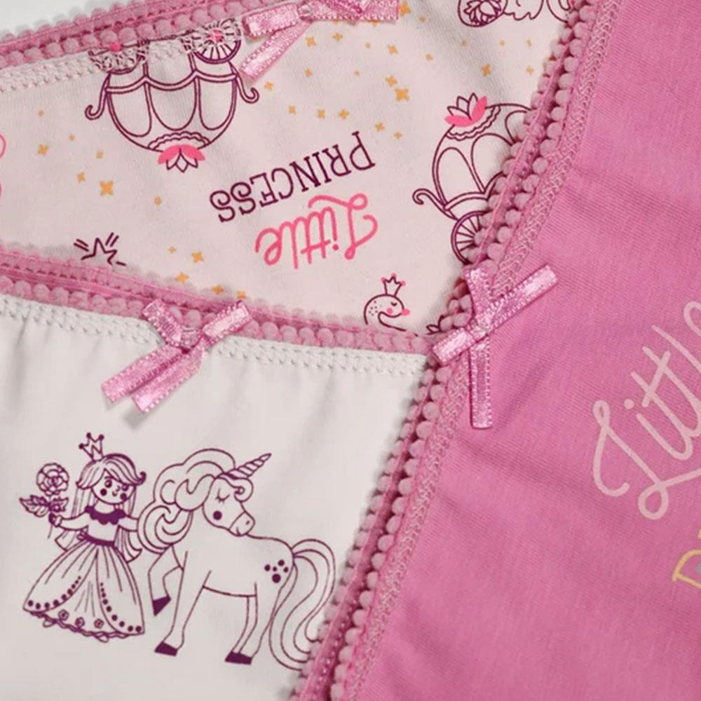 Katia & Bony 3'lü Princess Kız Çocuk Slip