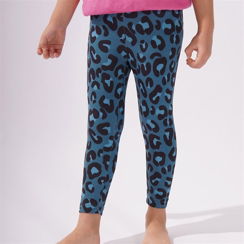 Katia & Bony Leopar Desenli Kız Çocuk Tayt