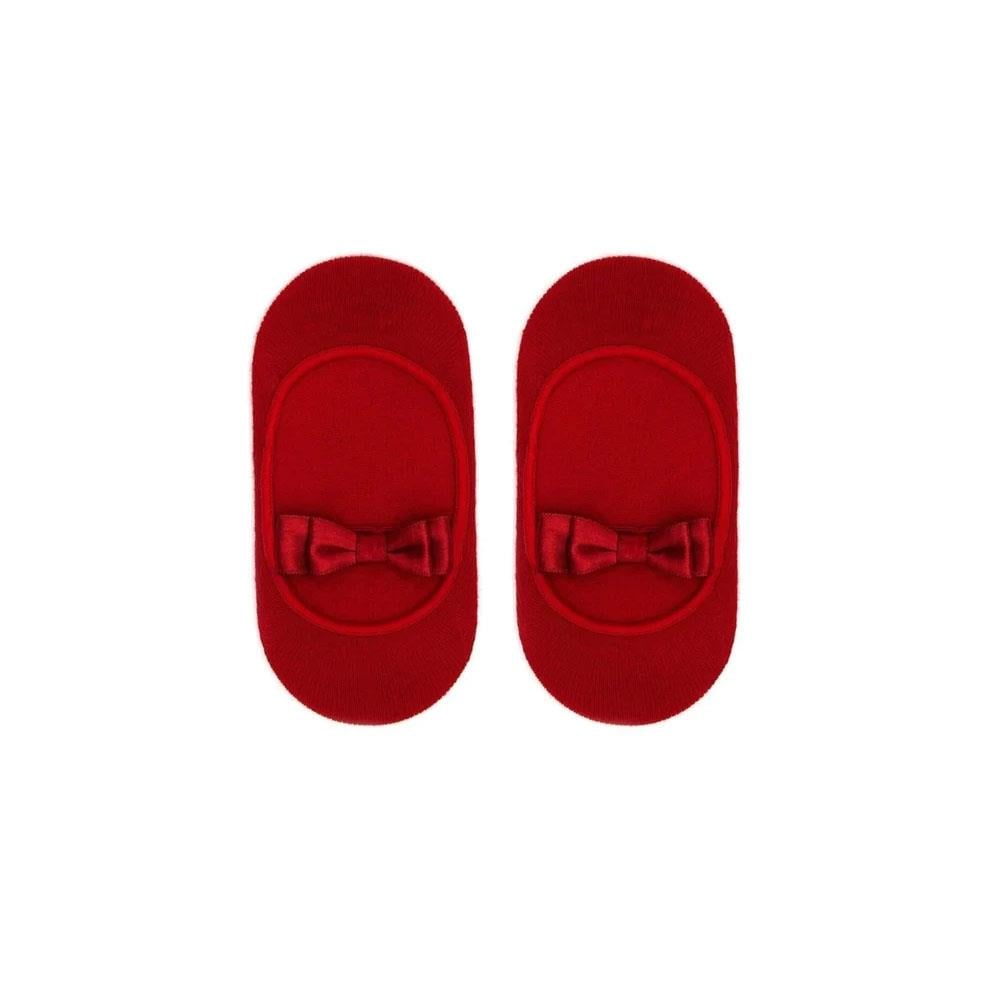 Katia & Bony Lovers Bebek Görünmez Çorap Kırmızı