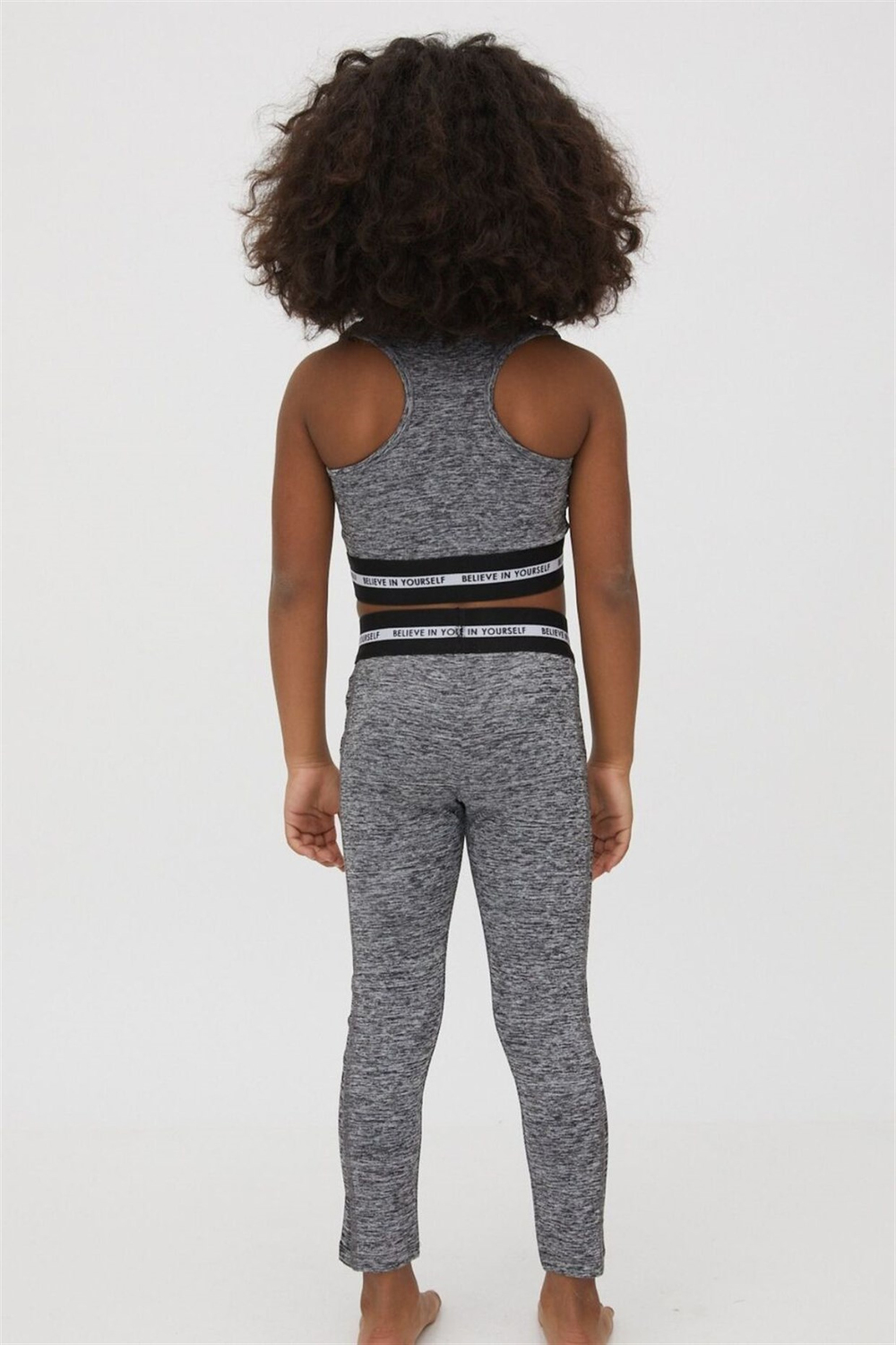 Katia & Bony Sport Kız Çocuk Tayt Gri