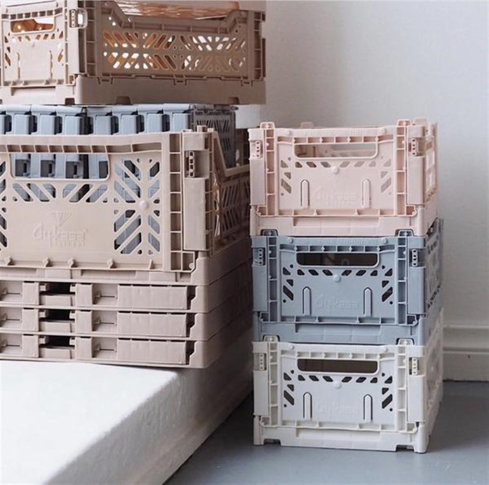KATLANABİLİR MIDIBOX KASA - PALE BLUE