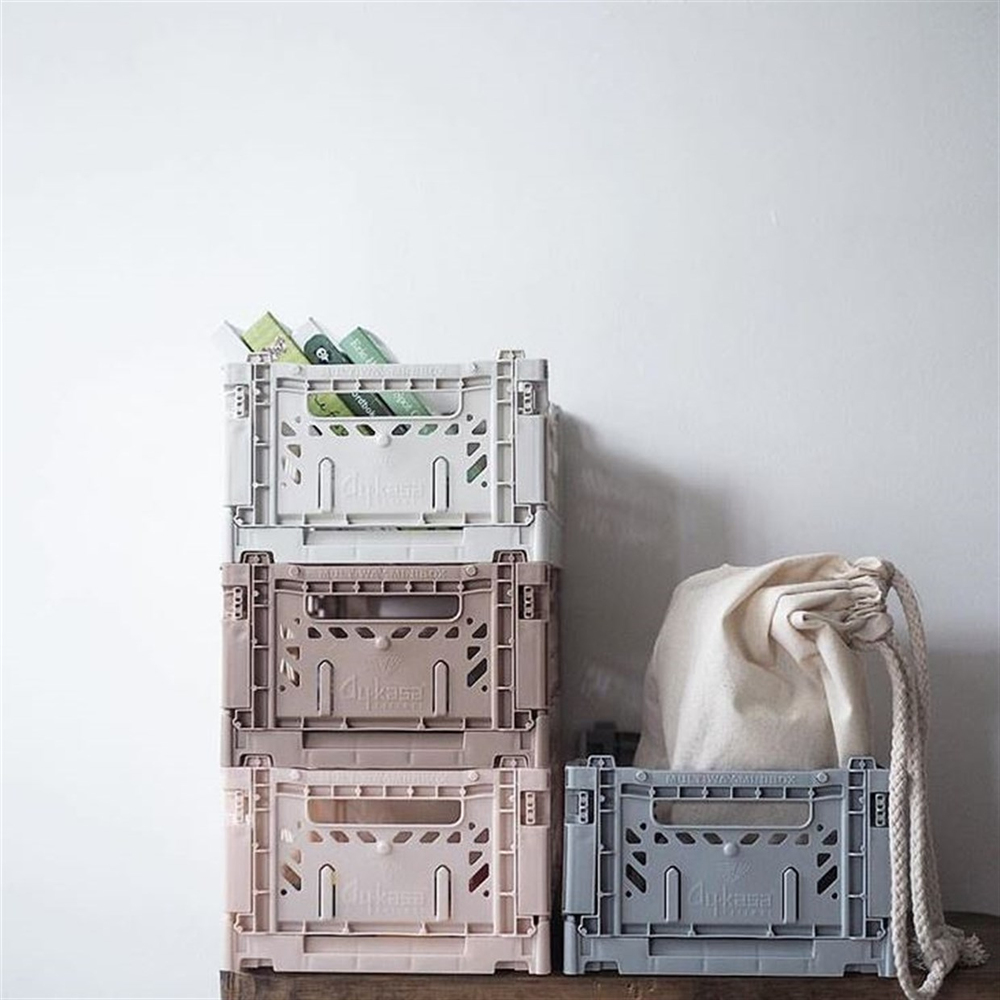 KATLANABİLİR MINIBOX KASA - ALMOND GREEN