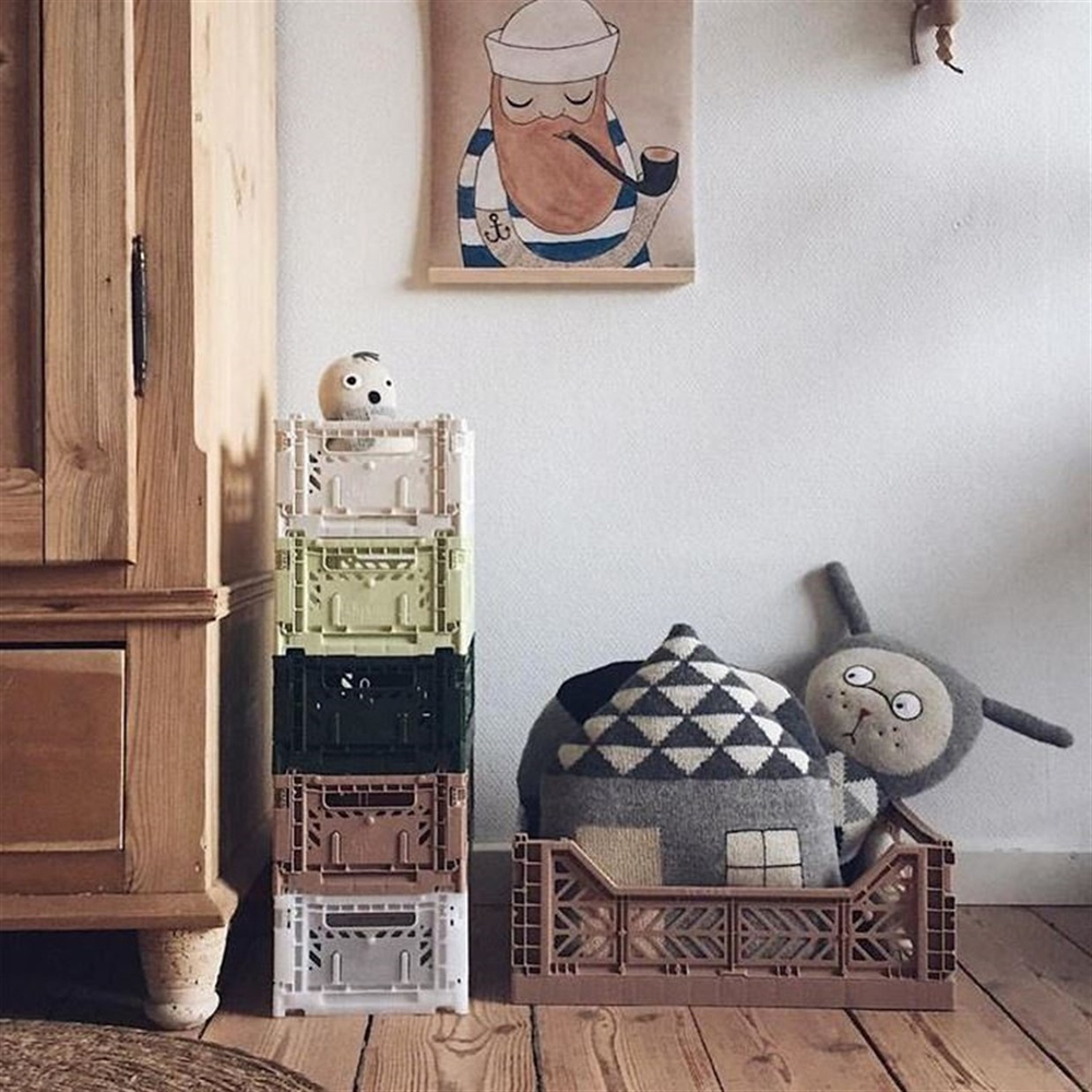 KATLANABİLİR MINIBOX KASA - LIGHT GREY