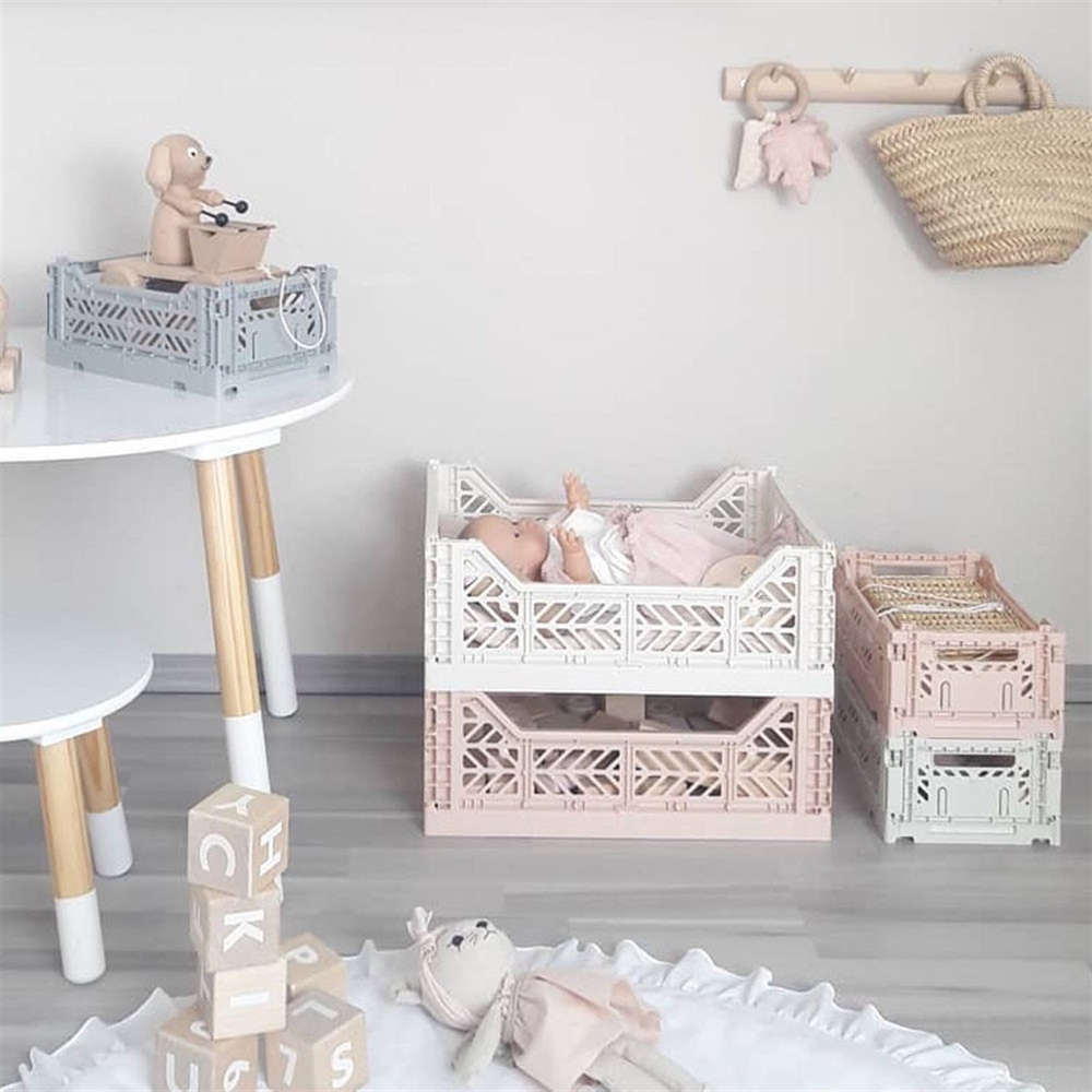 KATLANABİLİR MINIBOX KASA - LIME CREAM