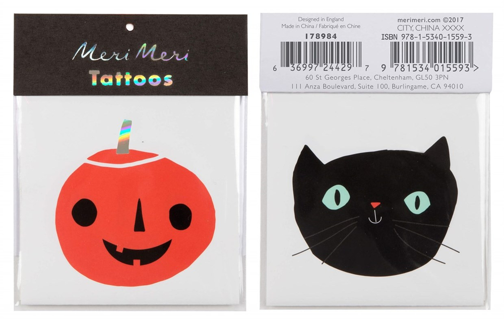 Kedi & Balkabağı Tattoos