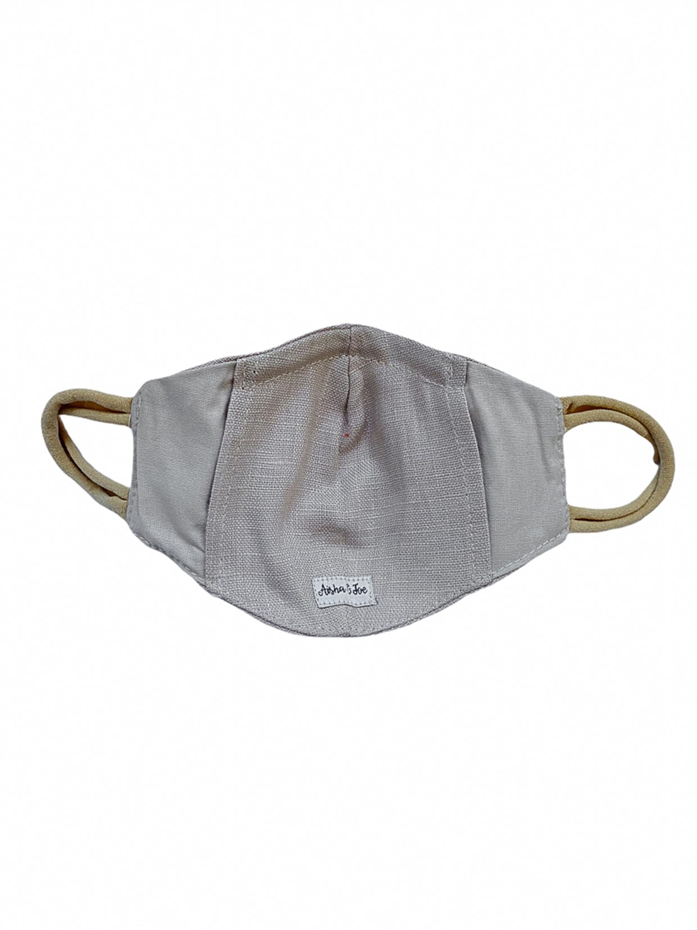 KETEN ÇOCUK MASKE - BEJ
