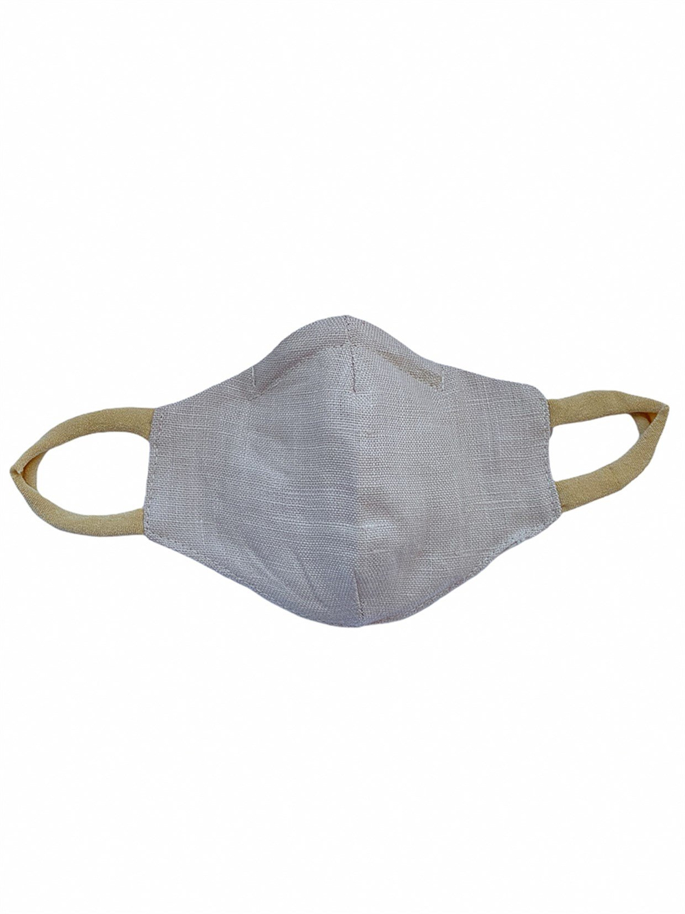 KETEN ÇOCUK MASKE - BEJ