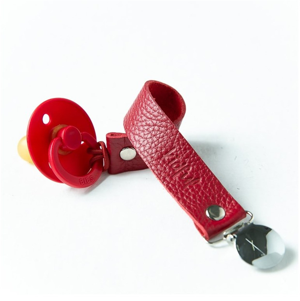 KIDFUL BİTKİSEL BOYALI EMZİK ASKISI - CHERRY