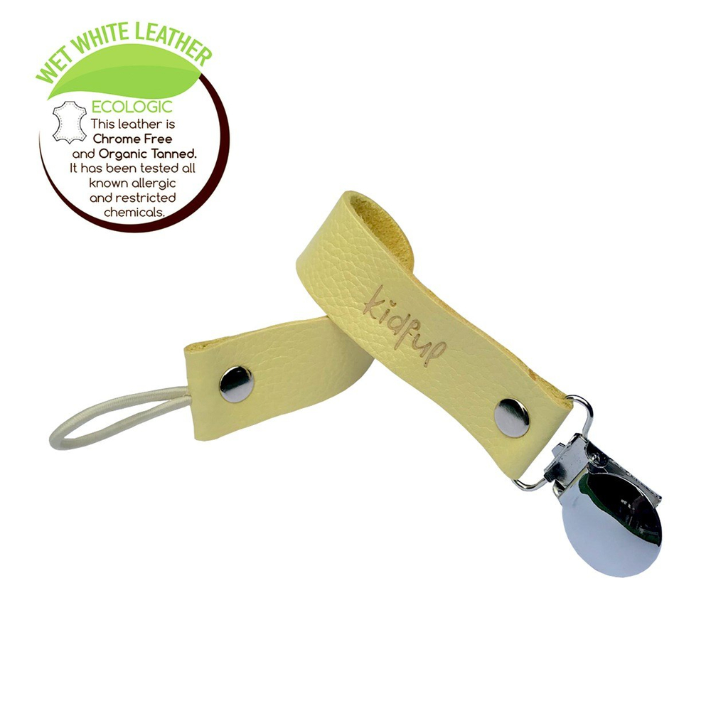 KIDFUL BİTKİSEL BOYALI EMZİK ASKISI -  LEMON