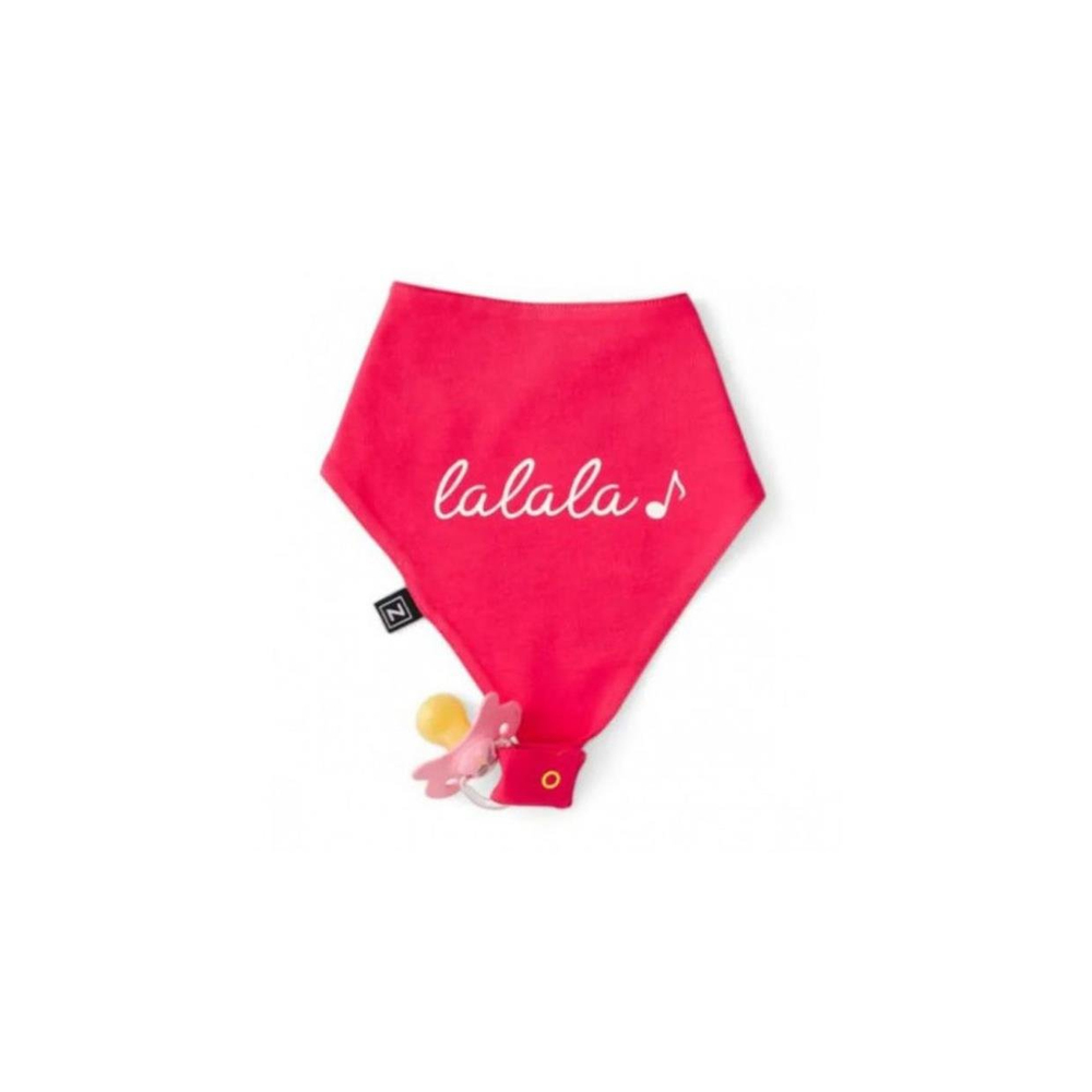 Kidzee La La La Pembe Z-Bibs Emzik Tutucu