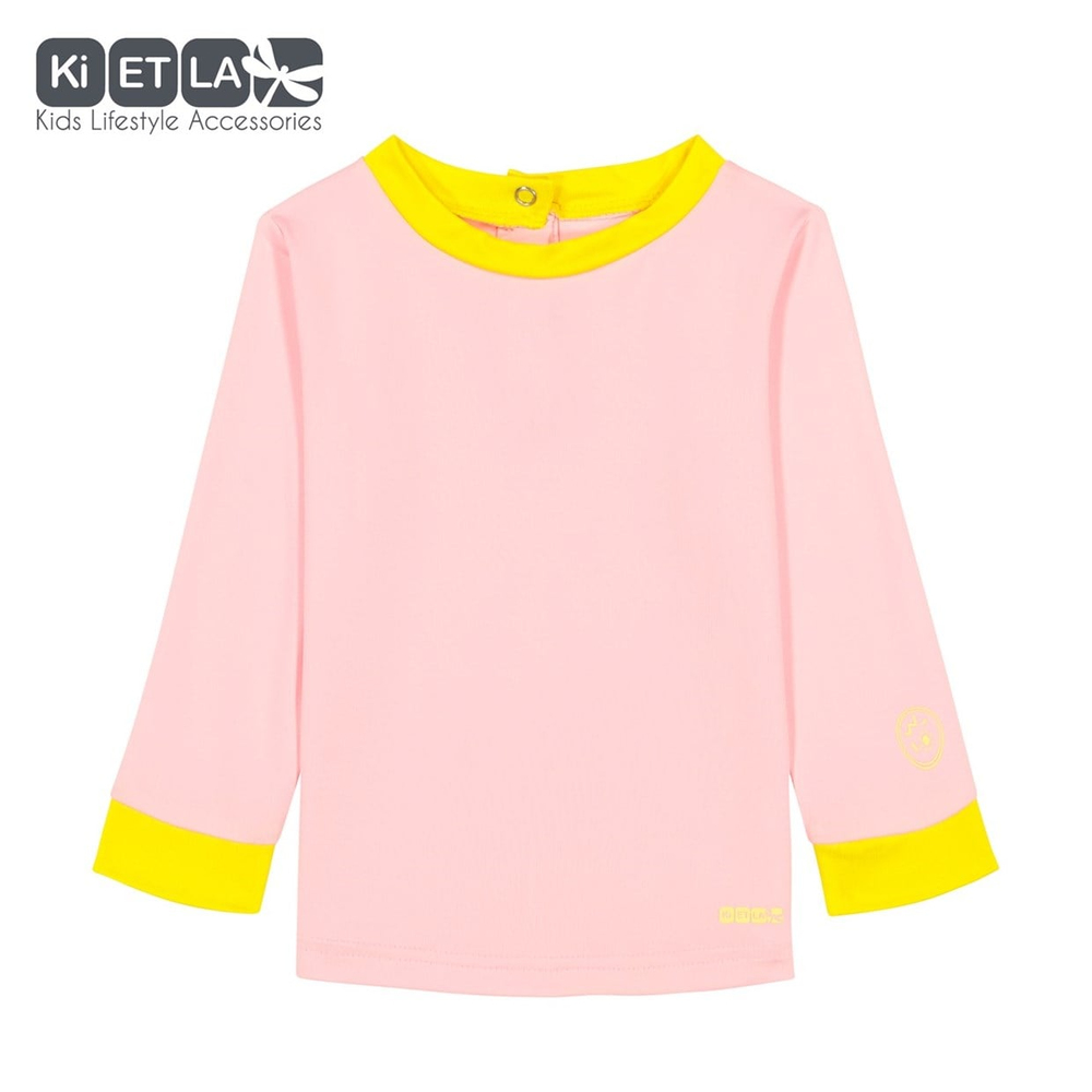 KIETLA ANTI-UV TİŞÖRT PEMBE/SARI