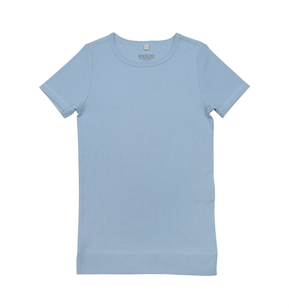 KOALAV - KISA KOLLU SKY BLUE PİJAMA TAKIMI