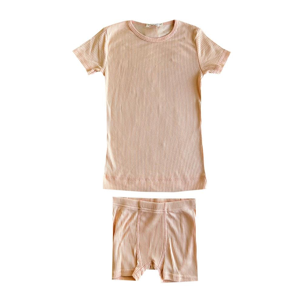 Koalav Kısa Kollu Şortlu Takım Kavuniçi