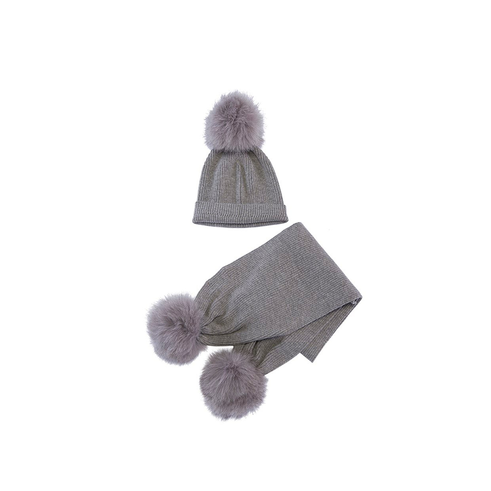 KÜRKLÜ ATKI & BERE SETİ