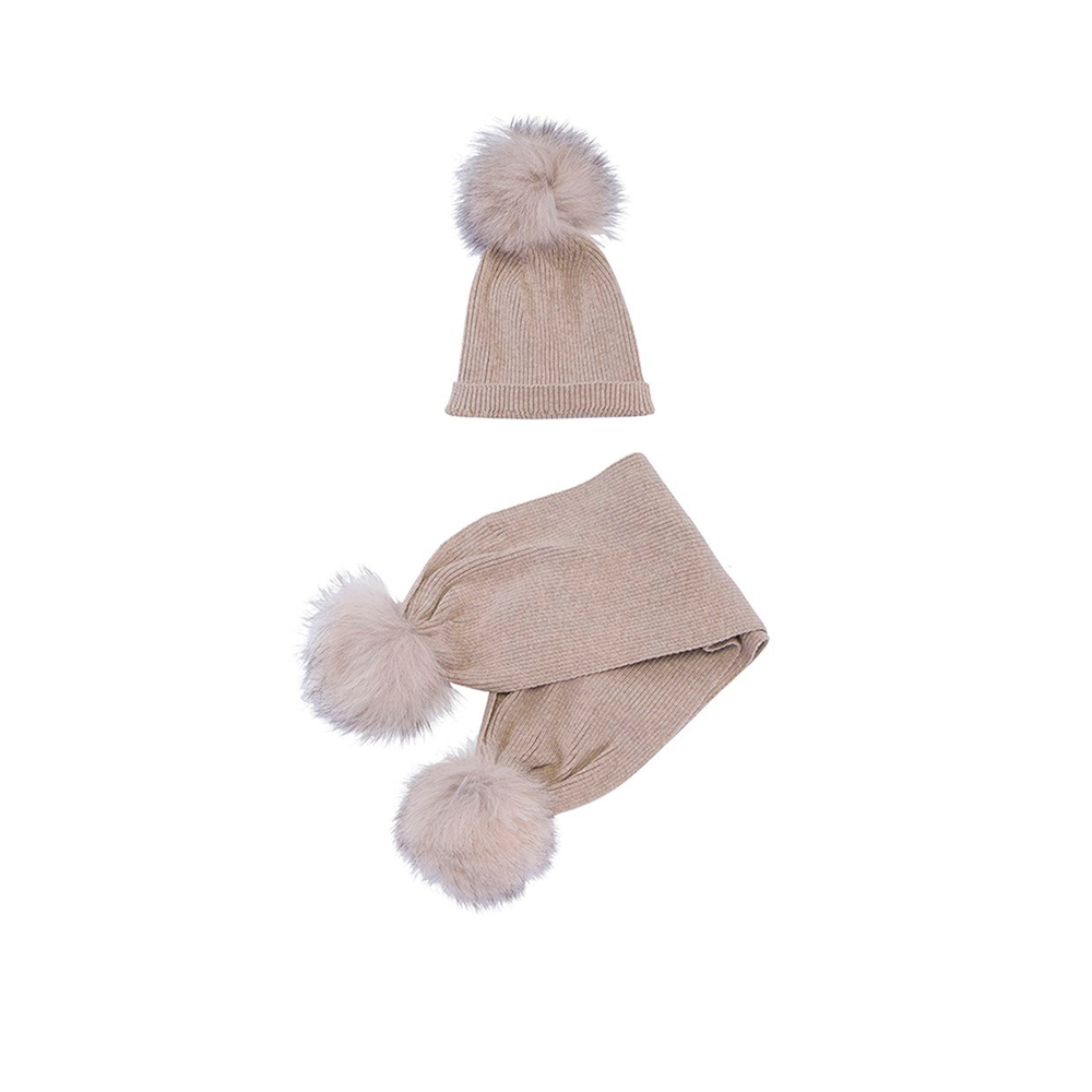 KÜRKLÜ ATKI & BERE SETİ