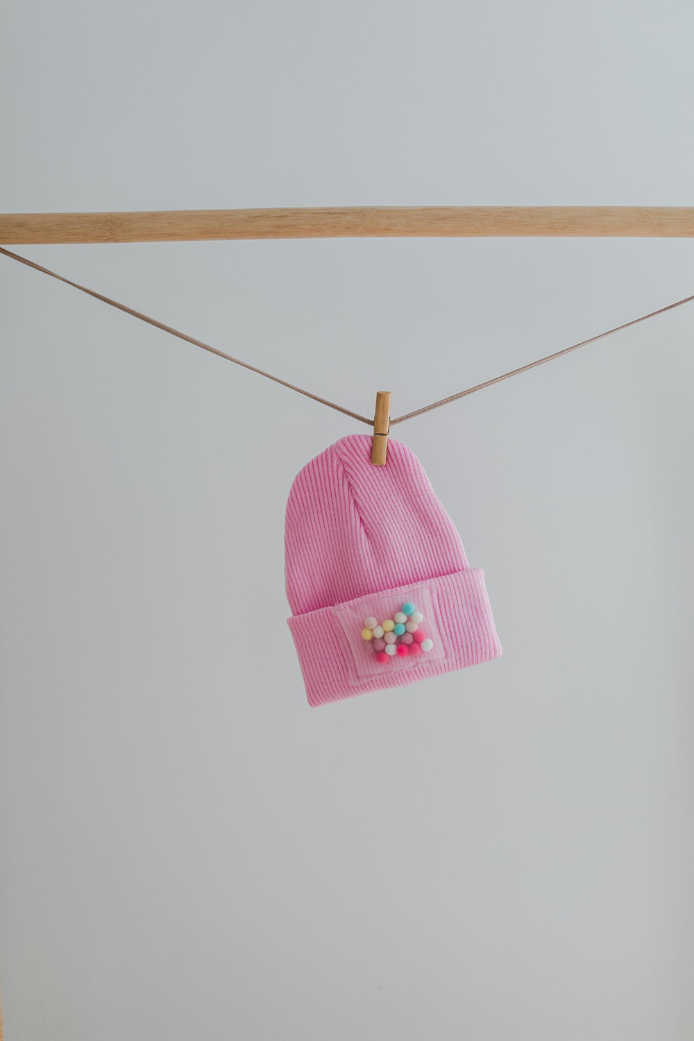 La Pomponnette Lisa Pembe Ponponlu Bere