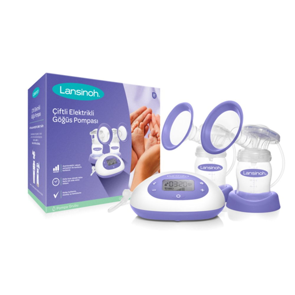 LANSINOH Çiftli Elektrikli Göğüs Pompası
