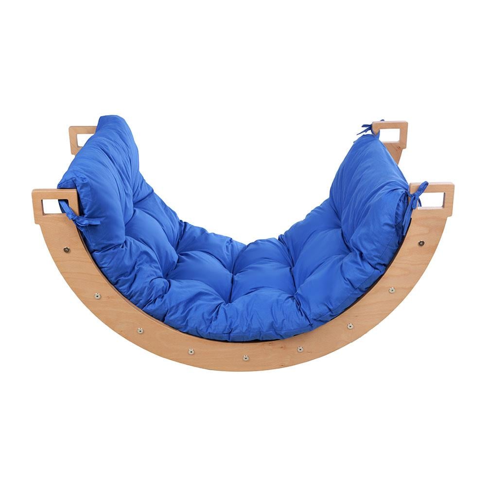 Larisa And Pumpkin Yastıklı Pikler Halkası Mavi