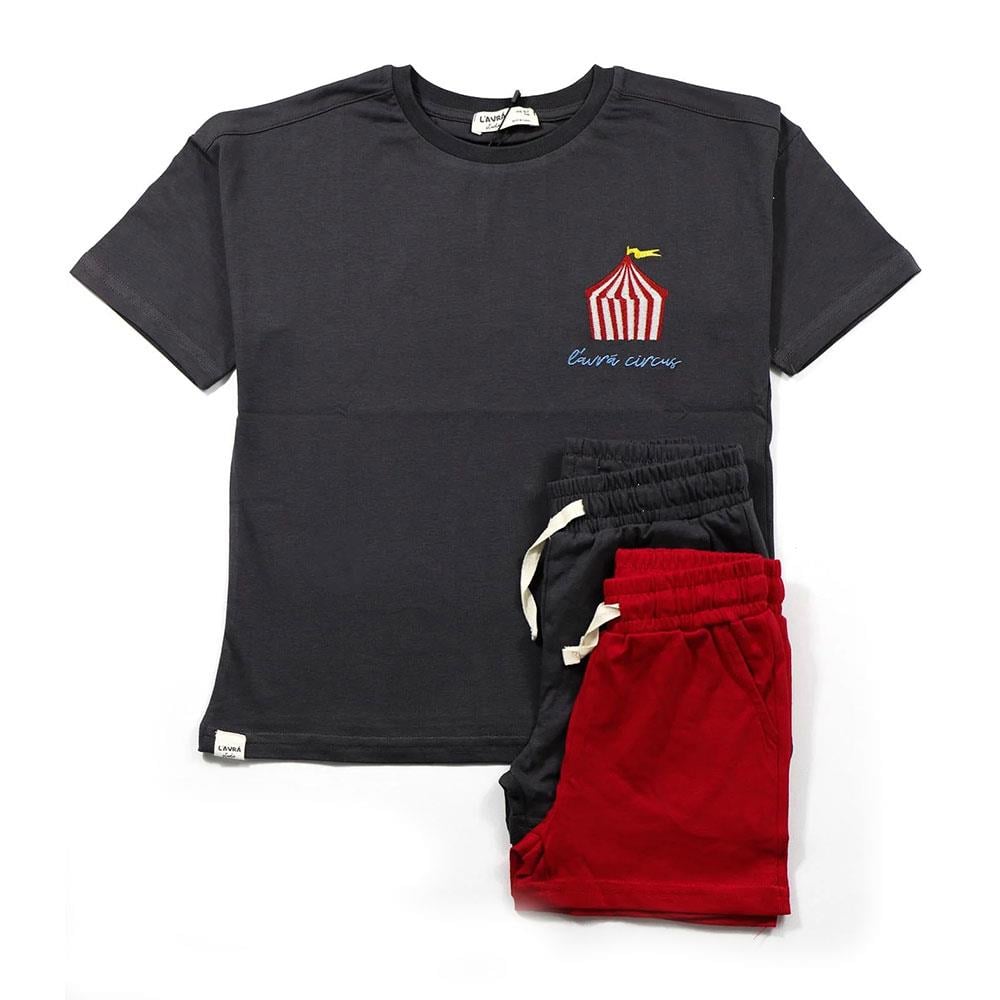 Lavra Studio Circus Tişört Antrasit