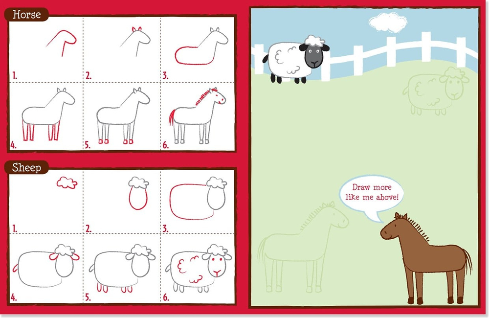 LEARN TO DRAW ANIMALS