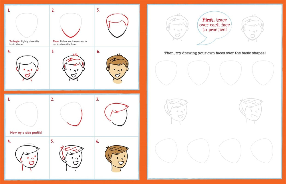 LEARN TO DRAW FACES