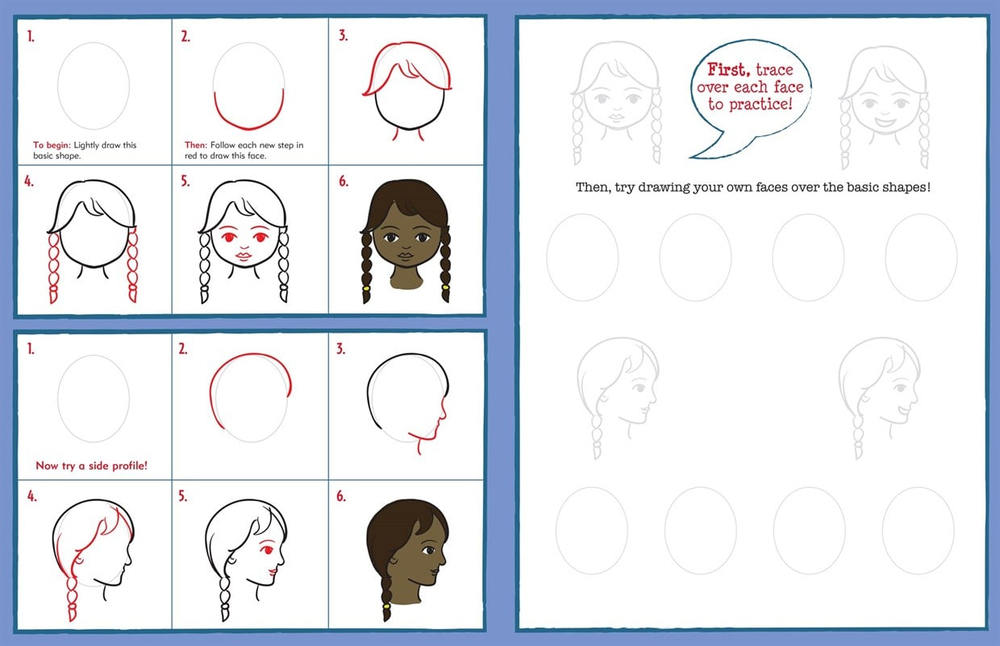 LEARN TO DRAW FACES