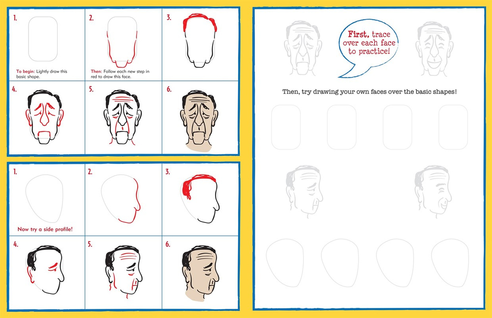 LEARN TO DRAW FACES