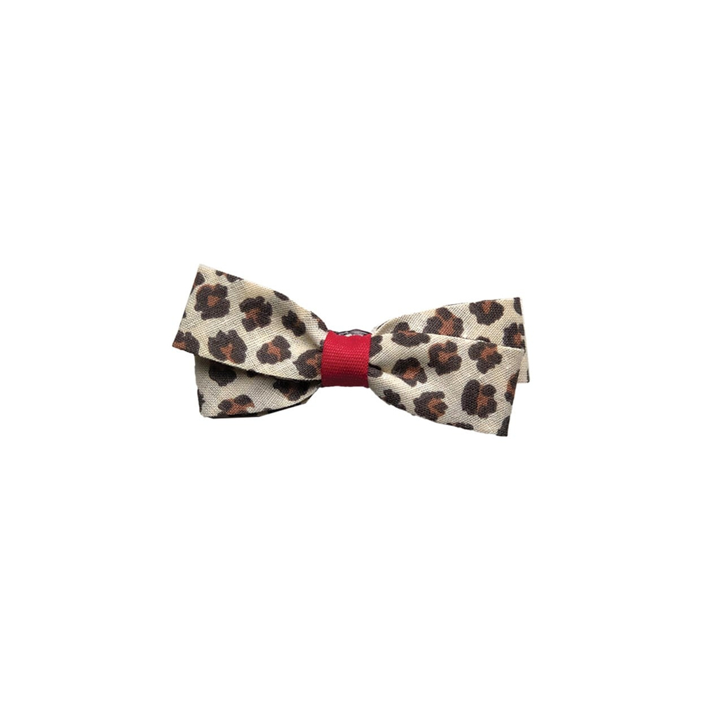LEOPAR KIRMIZI ORTA MINI KLIPS