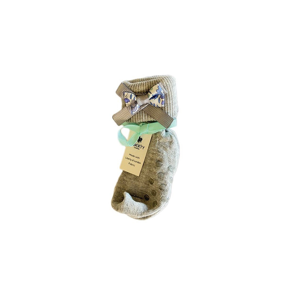 LIBERTY PRINT FIYONK ÇORAP GRİ - DANJO