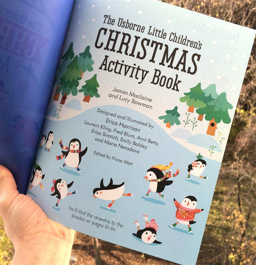 Little Children's Christmas Activity Book