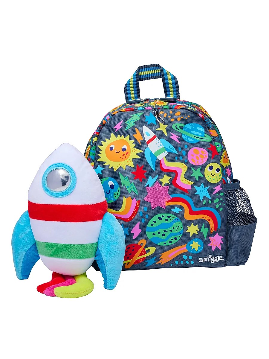Little Journeys Çıkarılabilir Peluş Oyuncaklı Teeny Tiny Sırt Çantası