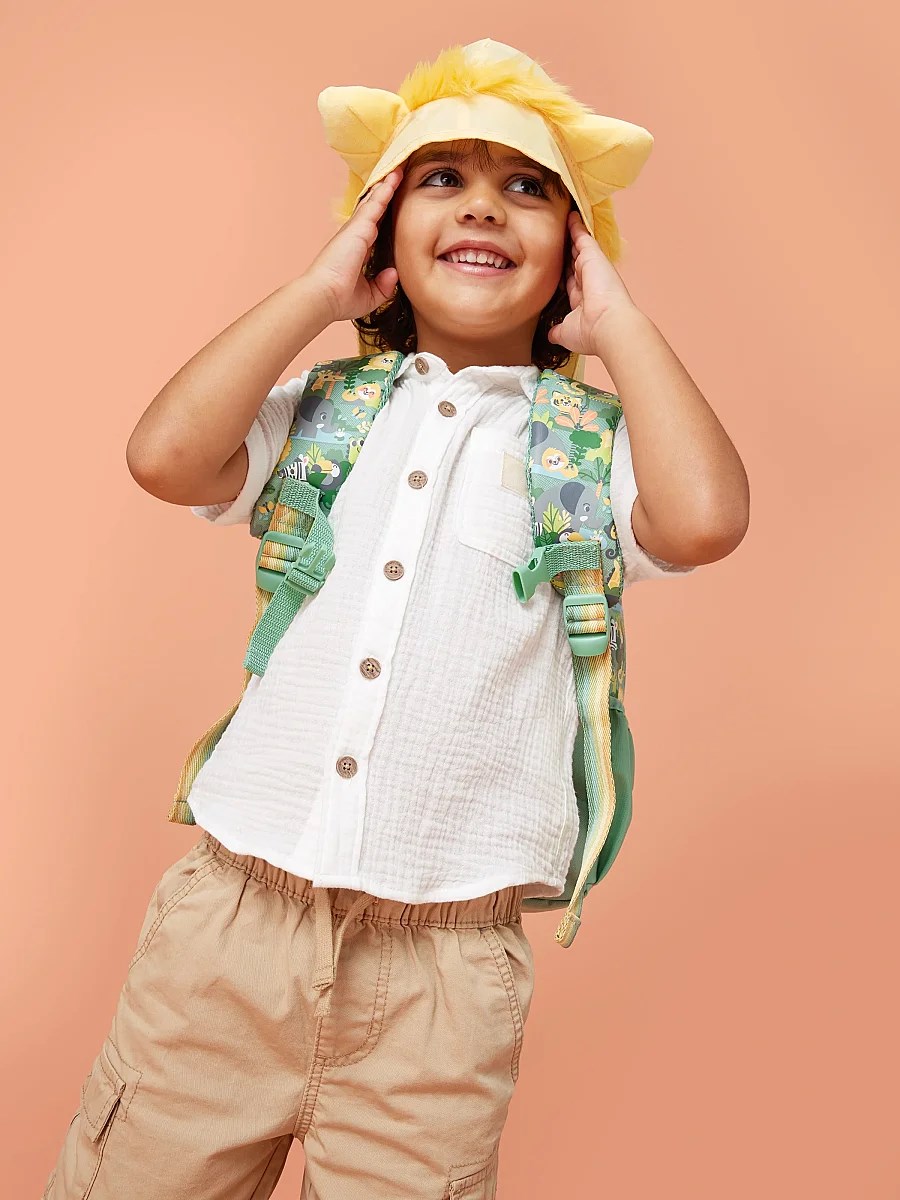 Little Journeys Junior Karakter Kapüşonlu Sırt Çantası