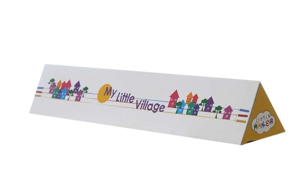 Little Maker - My Little Village Coloring Roll