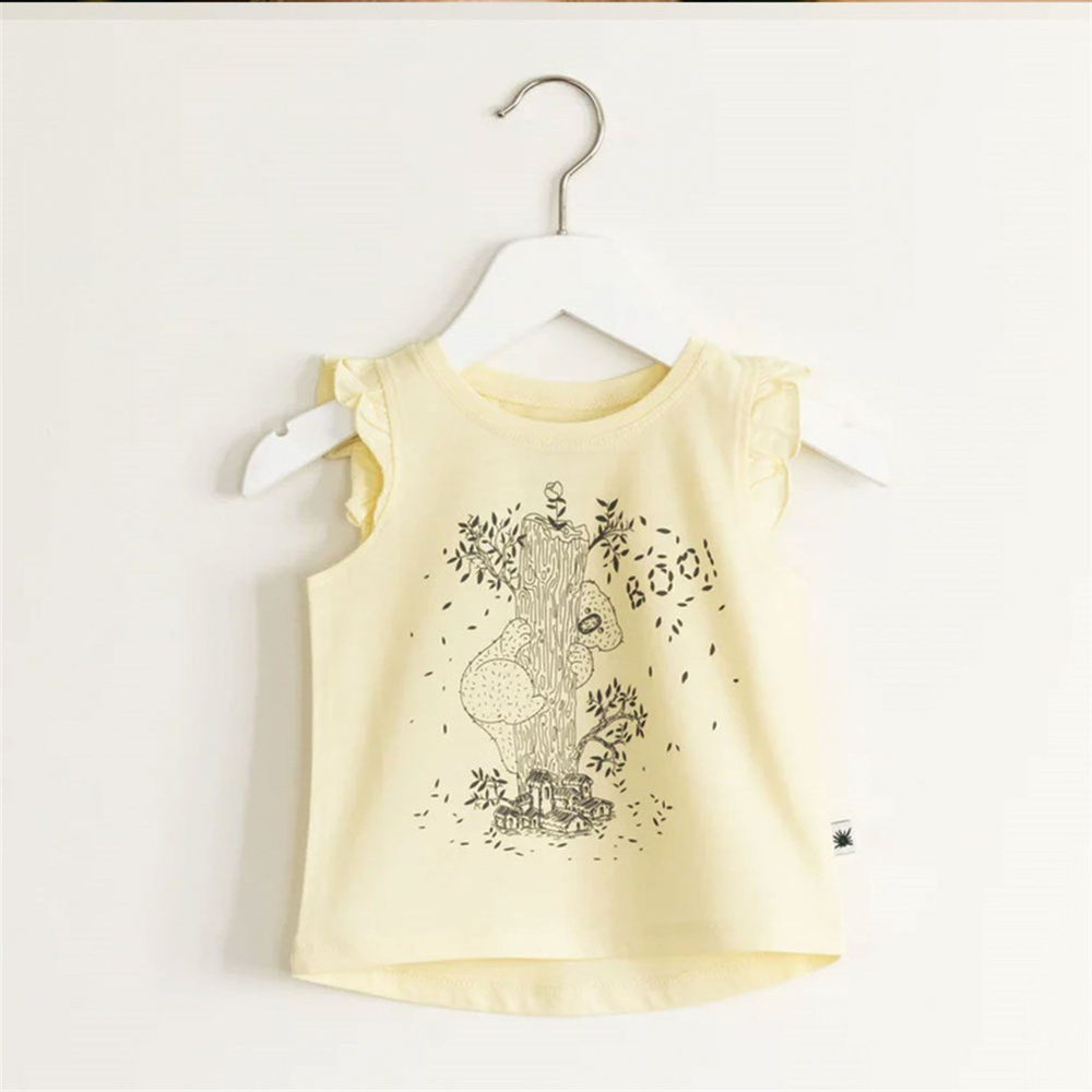 Little Yucca Flutter Üst Sarı