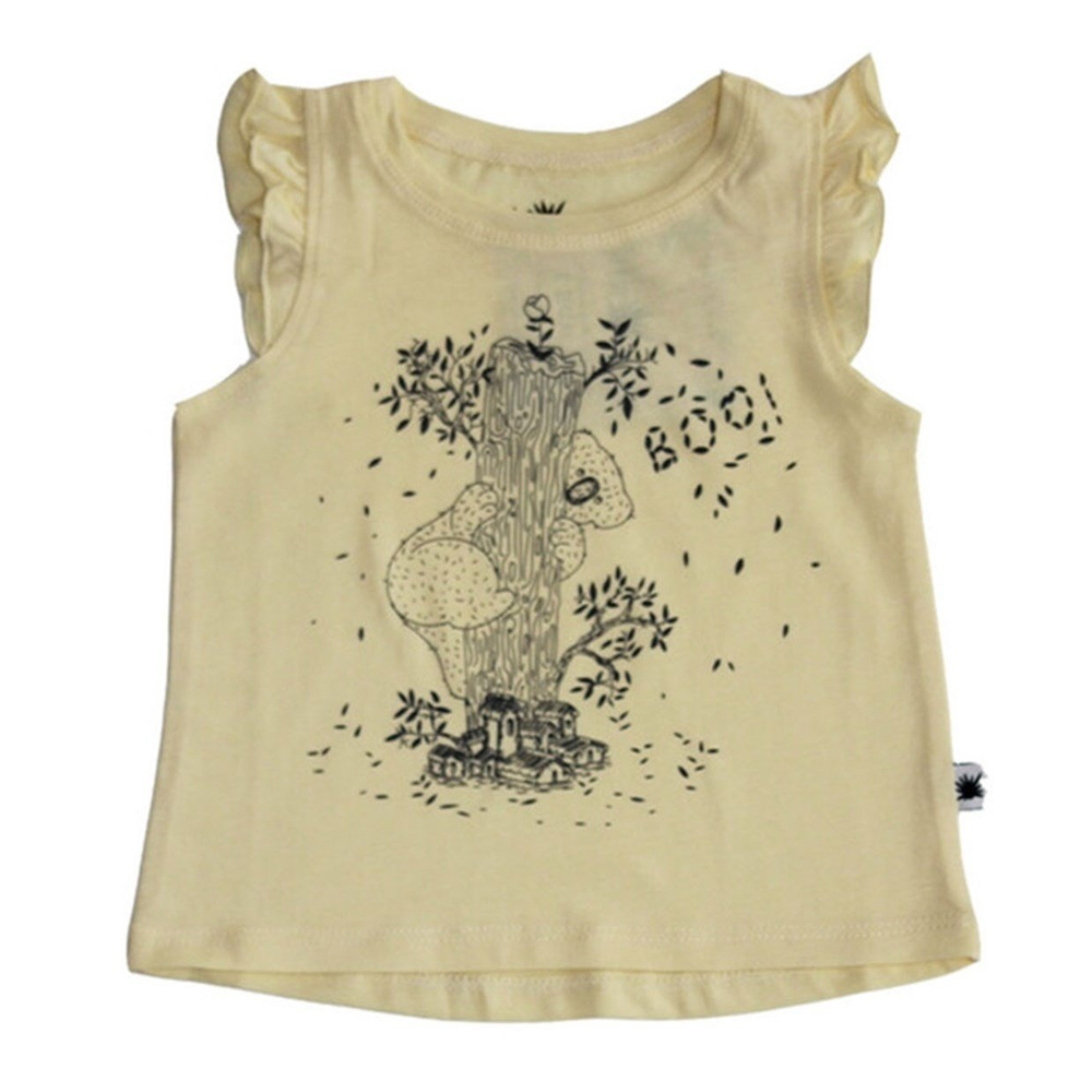 Little Yucca Flutter Üst Sarı