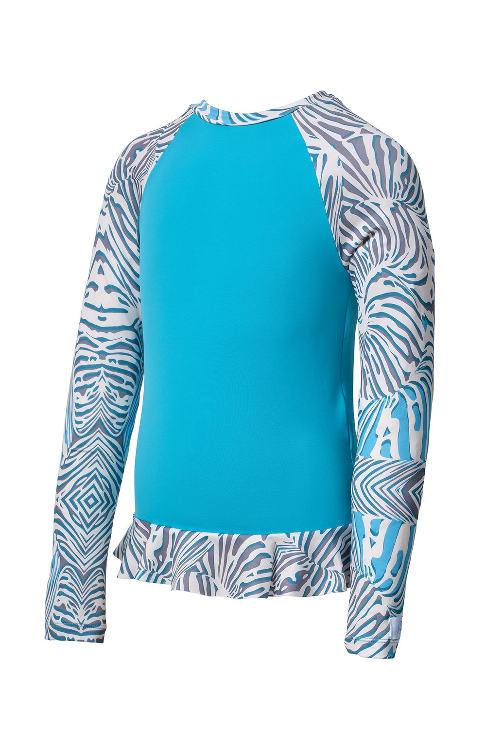 Lo Easywear Purli Uzun Kollu Üst Blue