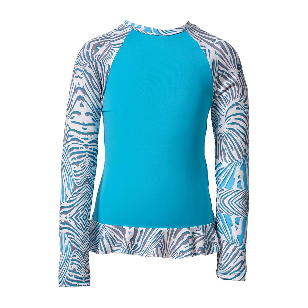 Lo Easywear Purli Uzun Kollu Üst Blue