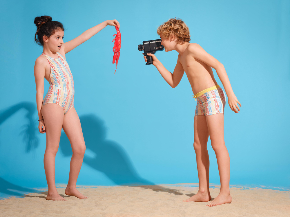 Lo Easywear Retro Unisex Boxer Mayo  Stripy