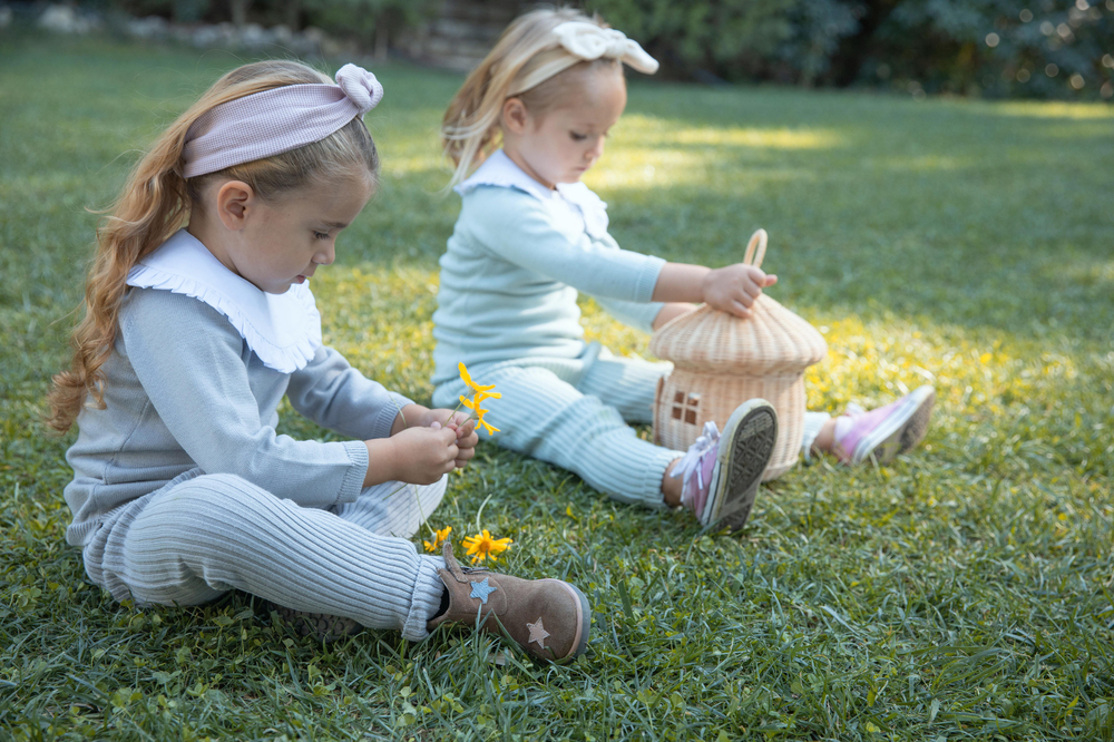 Lou Lou Baby Ivy Triko Takım Grey